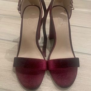 NWOT Velvet Heels